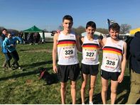 Senior boys 327 Jeya Kandola, 328 Zak Houghton, 329 Henry Jonas